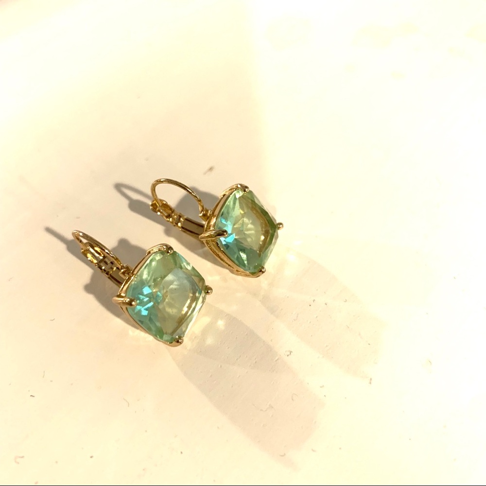 NWOT light green/blueish earrings
